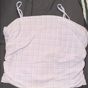 lululemon athletica Lavender Plaid Camisole